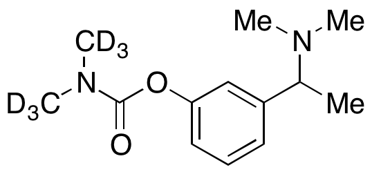 N-Desethyl N-Methyl-d<sub>6</sub> rac-Rivastigmine