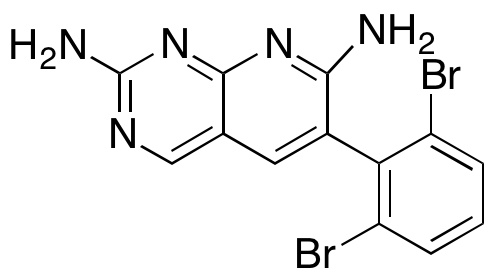 6-(2,6-Dibromophenyl)pyrido[2,3-d]pyrimidine-2,7-diamine