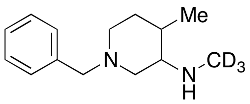 N,4-Dimethyl-1-benzyl-3-piperidinamine-d<sub>3</sub>