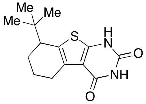 8-(1,1-Dimethylethyl)-5,6,7,8-tetrahydro-[1]benzothieno[2,3-d]pyrimidine-2,4(1H,3H)-dione