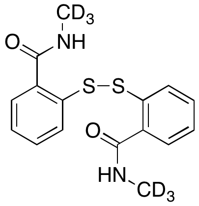 Dithio-2,2’-bis(N-methylbenzamide)-d<sub>6</sub>
