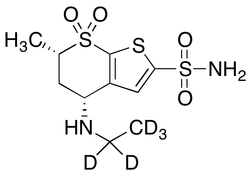 (4R)-Dorzolamide-d<sub>5</sub>