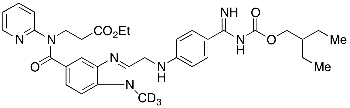 O-(2-Ethylbutyl) Dabigatran-d<sub>3</sub> Ethyl Ester