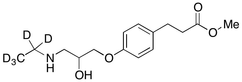 N-Ethyl Esmolol-d<sub>5</sub>