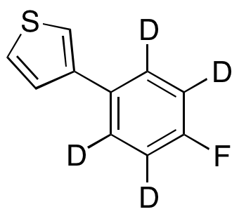 3-(4-Fluorophenyl)thiophene-d<sub>4</sub>