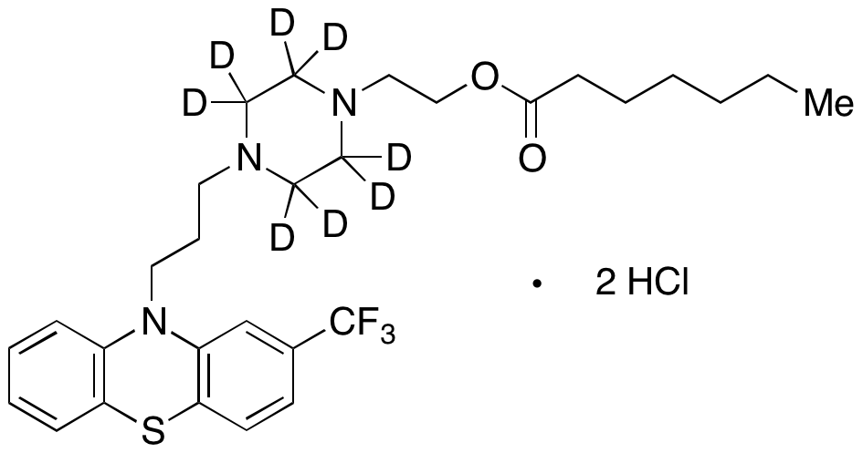 Fluphenazine Enanthate-d<sub>8</sub> Dihydrochloride