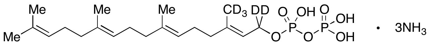 Geranylgeranyl Pyrophosphate-d<sub>5</sub> Triammonium Salt