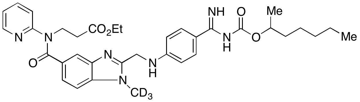 O-(2-Heptyl) Dabigatran-d<sub>3</sub> Ethyl Ester