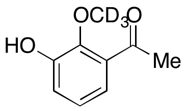 1-(3-Hydroxy-2-methoxyphenyl)-ethanone-d<sub>3</sub>
