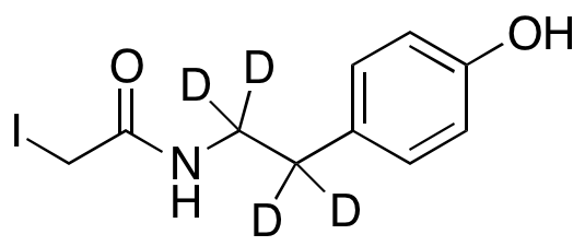 N-Iodoacetyltyramine-d<sub>4</sub>