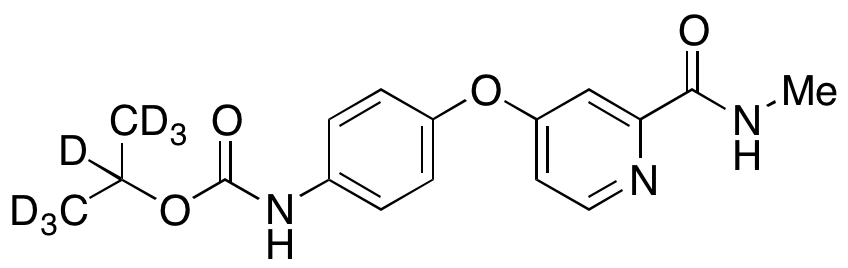Isopropyl 4-[[2-(N-Methylcarbamoyl)-4-pyridyl]oxy]phenylcarbamate-d<sub>4</sub>