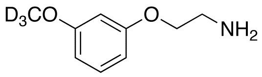 2-(3-Methoxyphenoxy)ethanamine-d<sub>3</sub>