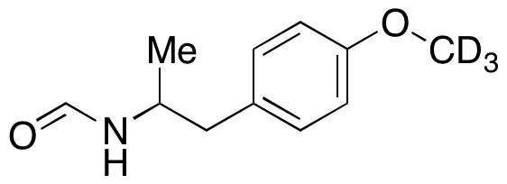 N-[2-(4-Methoxyphenyl)-1-methylethyl]-formamide-d<sub>3</sub>