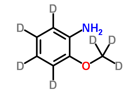 2-Methoxy-d<sub>3</sub>-aniline-3,4,5,6-d<sub>4</sub>