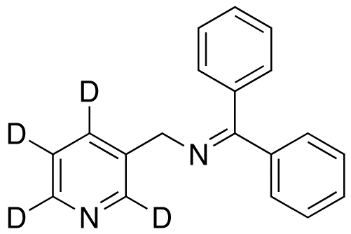 N-(Diphenylmethylidine)-3-(aminomethyl)pyridine-2,4,5,6-d<sub>4</sub>