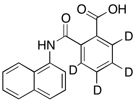 N-(1-Naphthyl)phthalamic Acid-d<sub>4</sub>