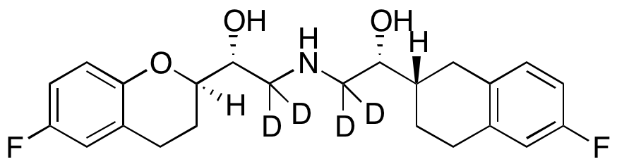 (R,R,S,R)-Nebivolol Hydrochloride-d<sub>4</sub>