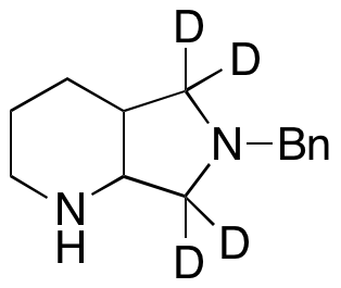 Octahydro-6-(phenylmethyl)-1H-Pyrrolo[3,4-β]pyridine-d<sub>4</sub>