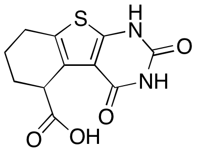 1,2,3,4,5,6,7,8-Octahydro-2,4-dioxo-[1]benzothieno[2,3-d]pyrimidine-5-carboxylic Acid