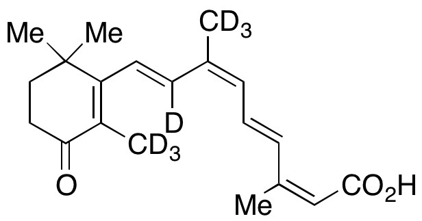 4-Oxo-(9-cis,13-cis)-Retinoic-d<sub>7</sub> Acid