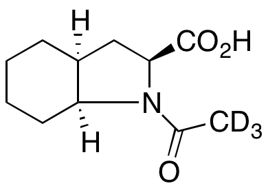 Perindopril-d<sub>3</sub> De-2-((S)-ethyl 2-(Ethylamino)pentanoate)
