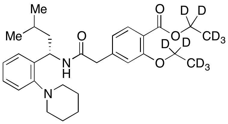 (S)-Repaglinide Ethyl Ester-d<sub>10</sub> (Repaglinide Impurity)