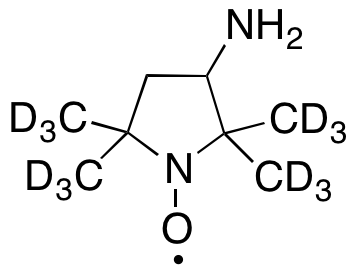 2,2,5,5-Tetramethyl-3-amino-pyrrolidine-1-oxyl Free Radical-d<sub>12</sub>