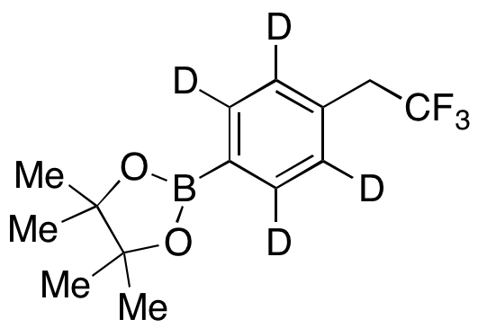 4,4,5,5-Tetramethyl-2-[4-(2,2,2-trifluoroethyl)phenyl]-1,3,2-dioxaborolane-d<sub>4</sub>