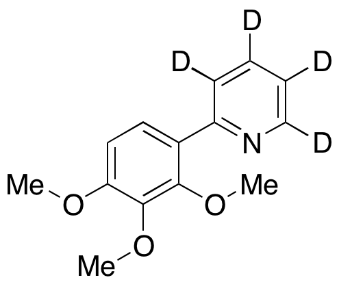 2-(2,3,4-Trimethoxyphenyl)pyridine-d<sub>4</sub>