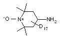 4-Amino-2,2,6,6-tetramethylpiperidine-d<sub>17</sub>;1-<sup>15</sup>N-1-oxyl