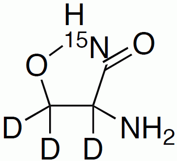 Cycloserine-<sup>15</sup>N,d<sub>3</sub>