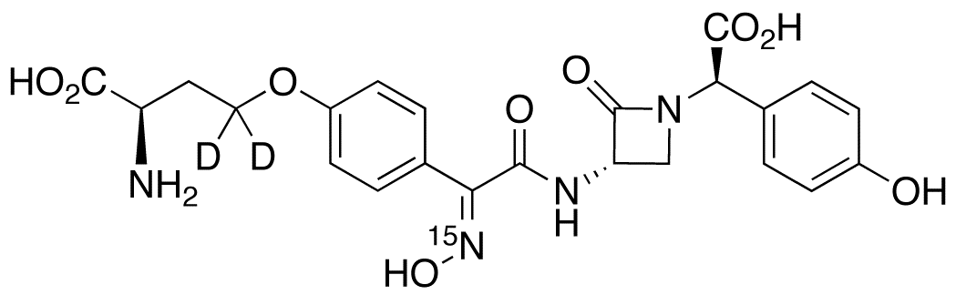 Nocardicin B-<sup>15</sup>N,d<sub>2</sub>