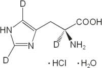 L-Histidine-d<sub>3</sub> hydrochloride hydrate