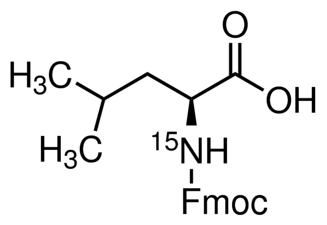 Fmoc-L-leucine-<sup>15</sup>N