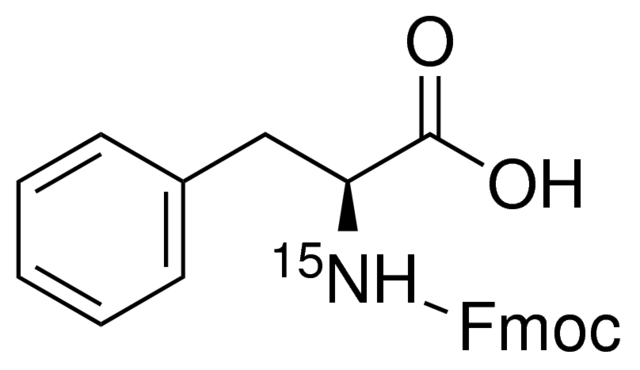 Fmoc-L-phenylalanine-<sup>15</sup>N