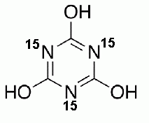 Cyanuric acid-U-<sup>15</sup>N<sub>3</sub>