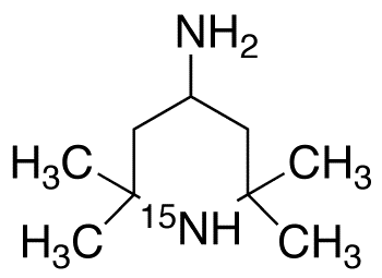 4-Amino-2,2,6,6-tetramethylpiperidine-1-<sup>15</sup>N
