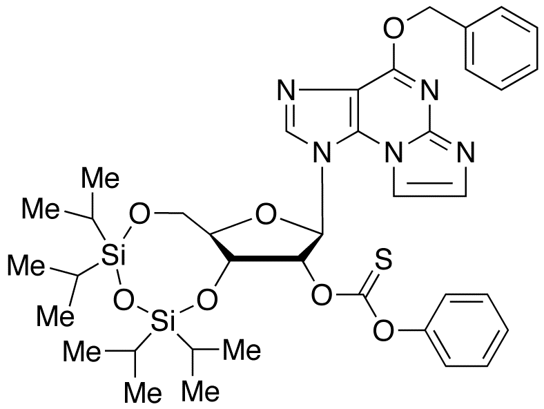 O6-Benzyl-N<sub>2</sub>,3-etheno-2’-phenoxythioxomethyl-3’,5’-O-[tetrakis(isopropyl)-1,3-disiloxanediyl] Guanosine