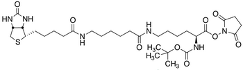 N2-t-Boc-N<sub>6</sub>-(biotinamido-6-N-caproylamido)lysine N-Hydroxysuccinimide Ester