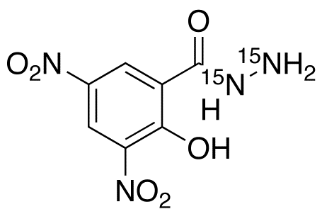 3,5-Dinitrosalicylhydrazide-<sup>15</sup>N<sub>2</sub>