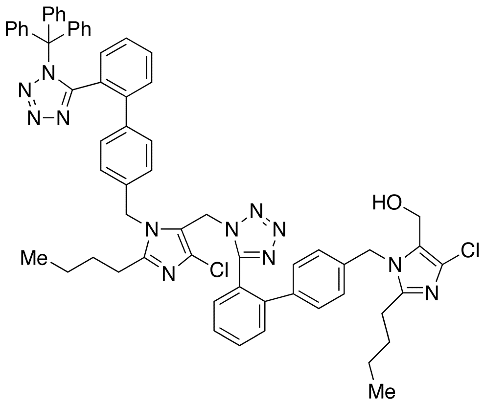 Losartanyl-losartan Trityl (Losartan Impurity)(N<sub>1</sub>, N<sub>2</sub> mixture)