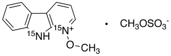 1-Methoxy-α-carboline-<sup>15</sup>N<sub>2</sub> Methyl Sulfate Salt
