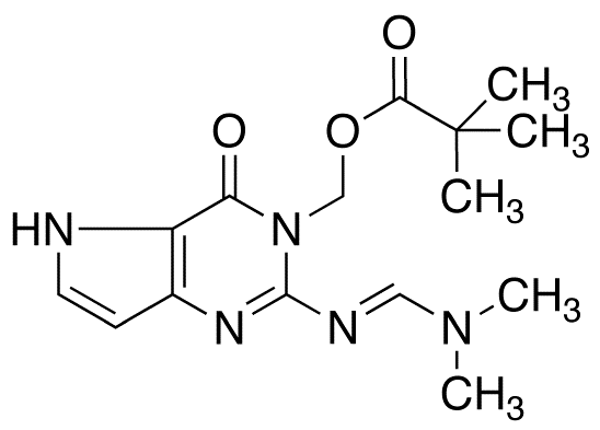 N1-(Pivaloyloxy)methyl-N<sub>2</sub>-(dimethylamino)methylene 9-Deazaguanine