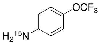 4-(Trifluoromethoxy)aniline-<sup>15</sup>N
