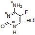 5-Fluorocytosine-<sup>15</sup>N<sub>3</sub> hydrochloride