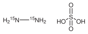 Hydrazine sulfate <sup>15</sup>N<sub>2</sub>