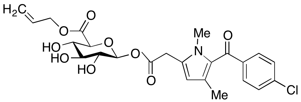 Zomepirac Acyl-O- β-D-glucuronide 2-Propenyl Ester 