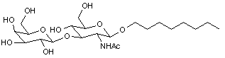 Octyl 2-acetamido-2-deoxy-3-O-(b-D-galactopyranosyl)-β-D-glucopyranoside