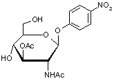 4-Nitrophenyl 2-acetamido-3-O-acetyl-2-deoxy-β-D-glucopyranoside