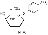 4-Nitrophenyl 2-acetamido-2-deoxy-3-6-di-O-benzoyl-β-D-galactopyranoside